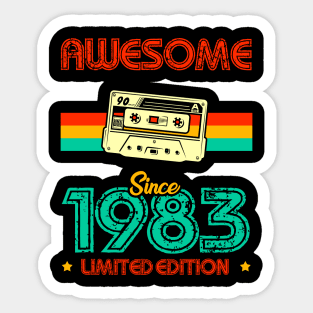 Awesome since 1983 Limited Edition Sticker